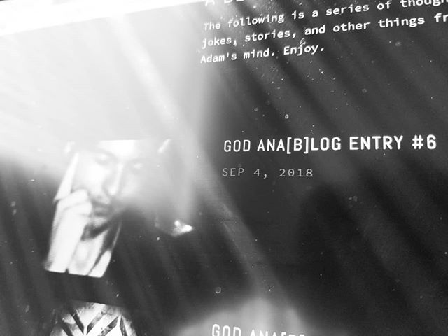 New blog post is up!
https://www.godanalog.com/adam-thoughts/2018/9/4/e6

#blog #blogger #musicblog #music #rock #band #goth #emo