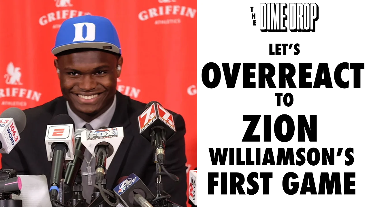 Let’s Overreact to Zion Williamson’s First Game