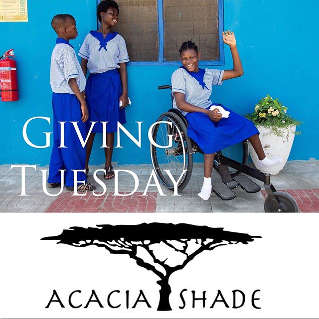 Tuesday December 3rd is Giving Tuesday. Over 400 Million was donated to charities on Giving Tuesday 2018. Open your hearts and give this year to help the many in need. Donate now www.acaciashade.org. #givingtuesday #giveshade