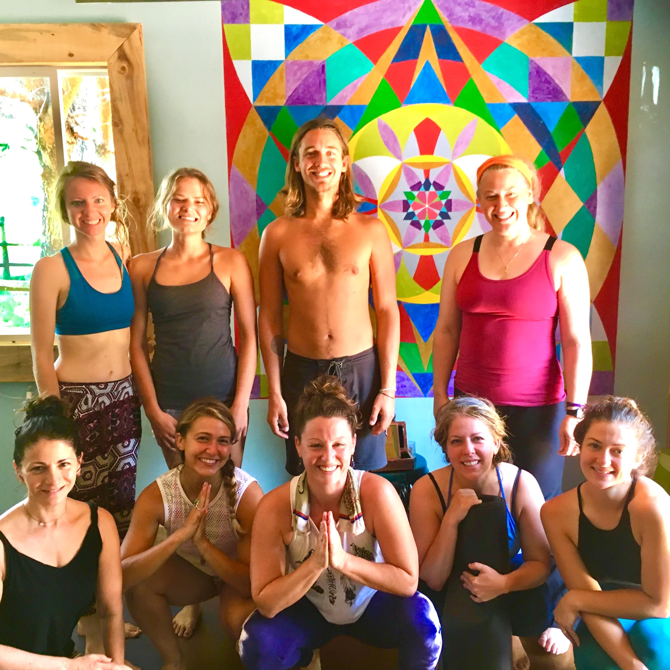 Yoga Glow after Miranda's Class!