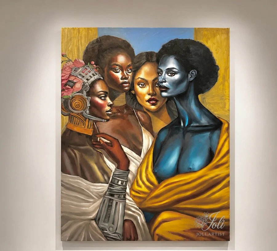 The 4 Ages: Goddess, Nephila, Human, Android