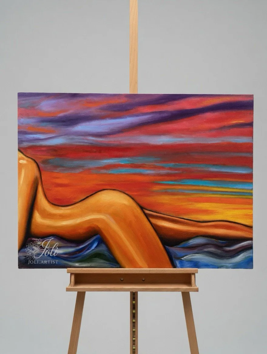 Romantic Sunset/Le Coucher du Soleil Romantique
