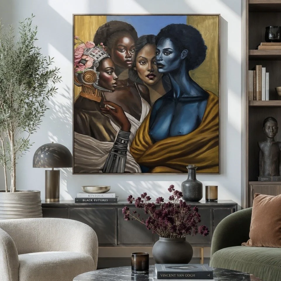 The 4 Ages: Goddess, Nephila, Human, Android