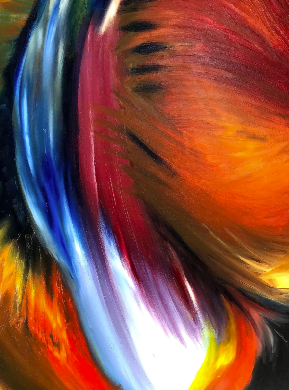 "Phoenix" (Cropped.) by @joli.Artist