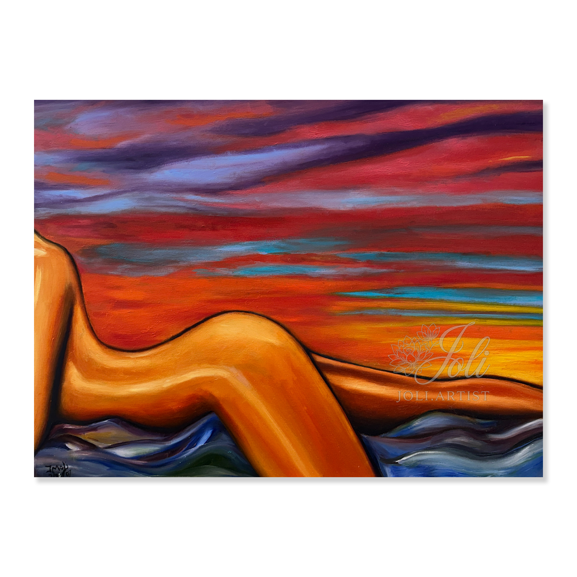 Romantic Sunset/Le Coucher du Soleil Romantique