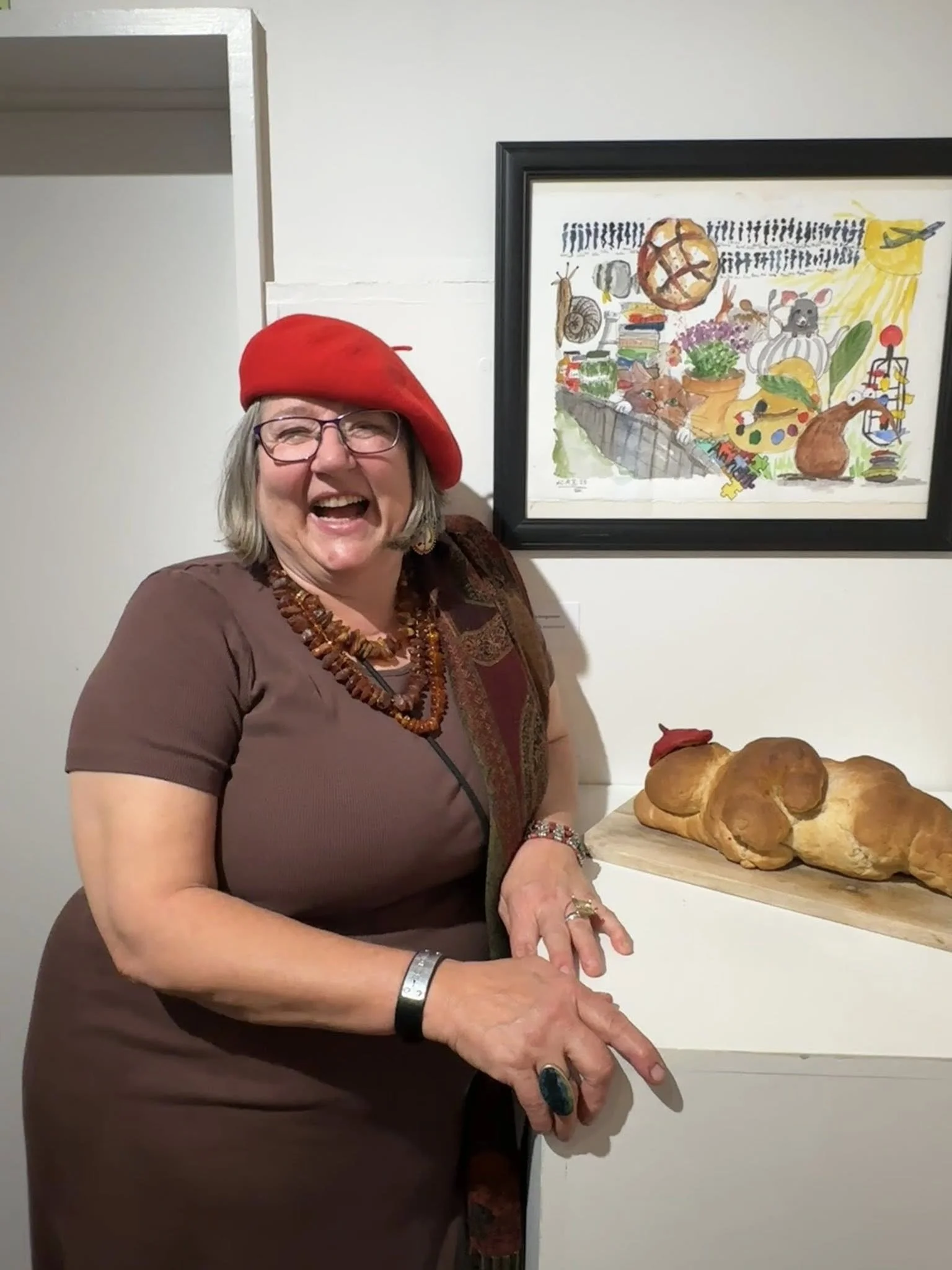 The Bread Lady by Annette Michna-Konigstorfer