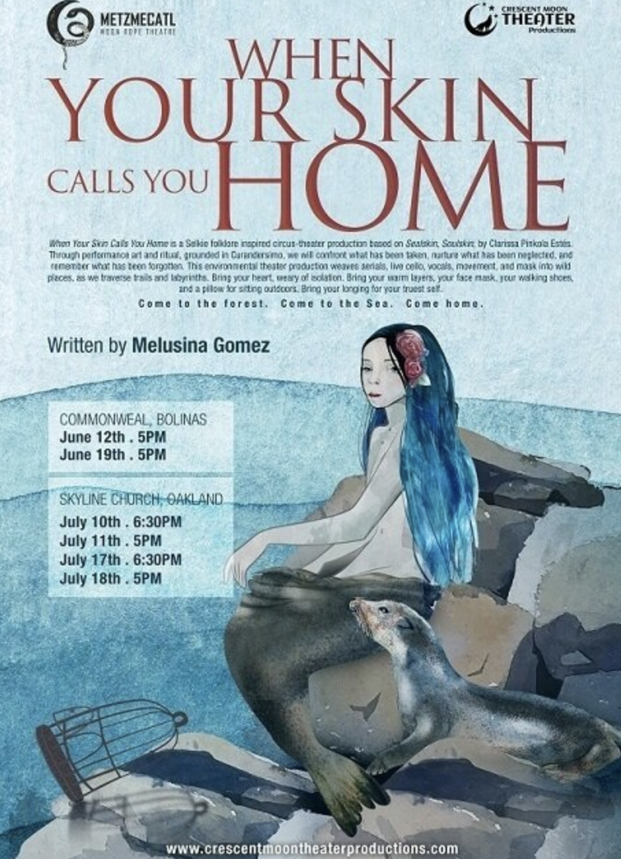 When Your Skin Calls You Home - an outdoor moving theatre piece