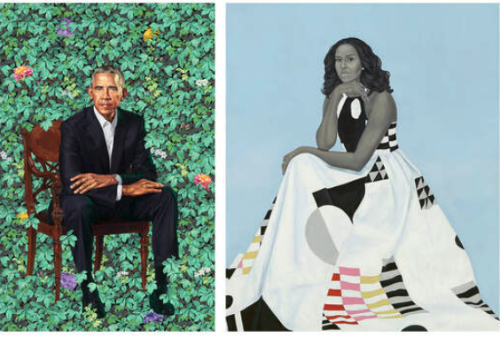 de Young Museum, SF - Obama Portraits Tour Public Opening Celebration
