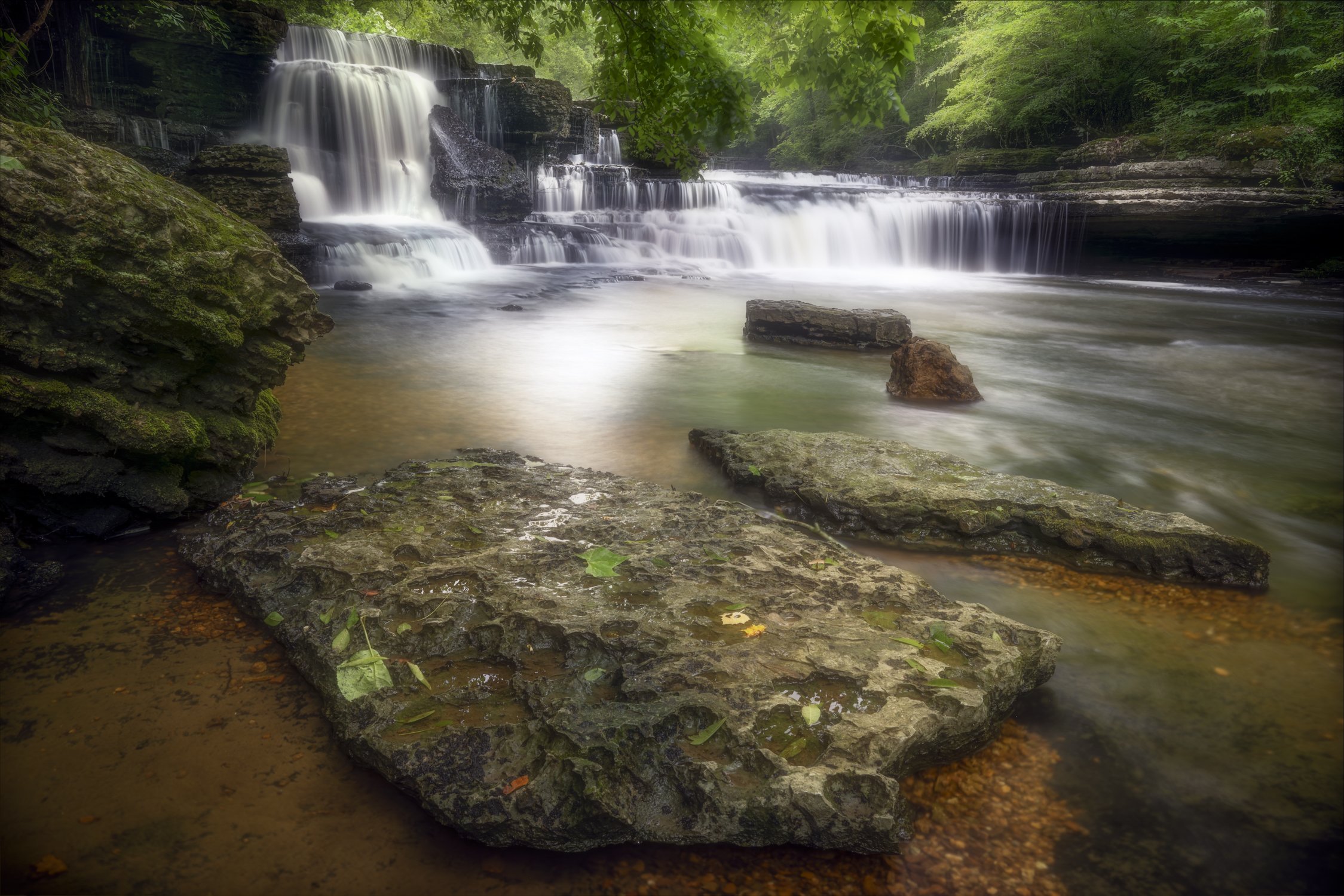 Step Stones - Old Stone Fort N.P. Manchester, Tennessee