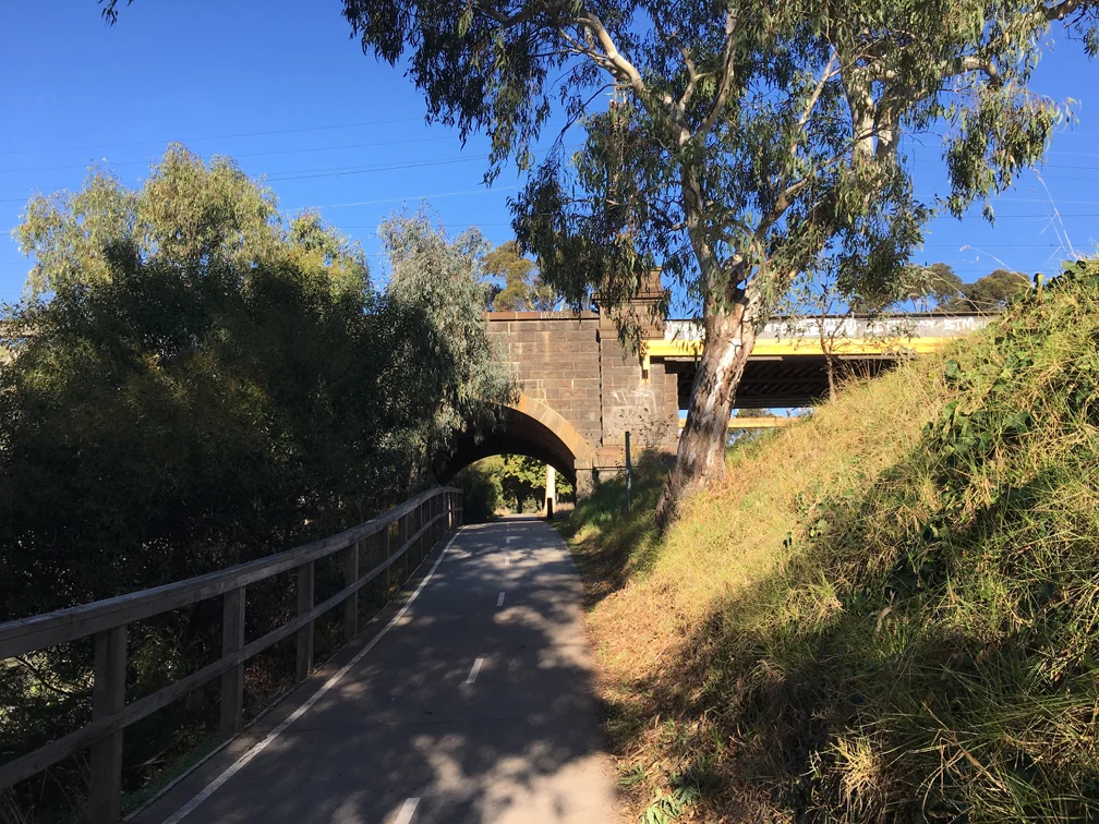 Old Rail Bridge, Belgrave-Lilydale Line.
