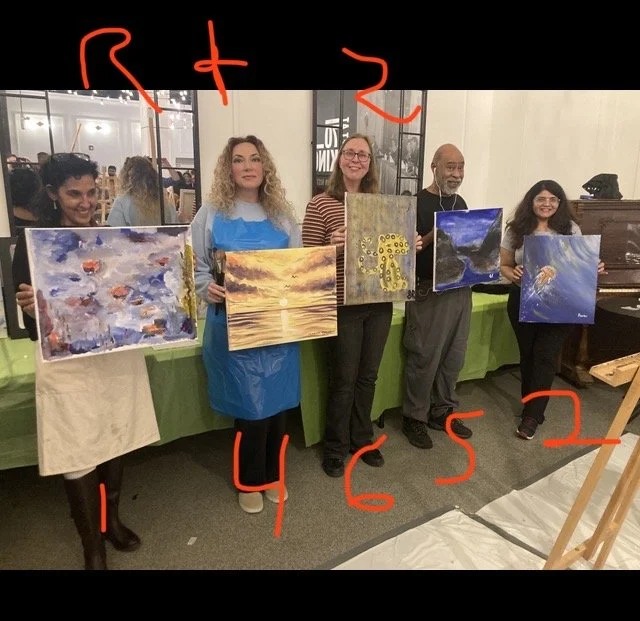 Painters in round two