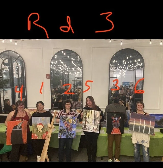 Painters in Round three