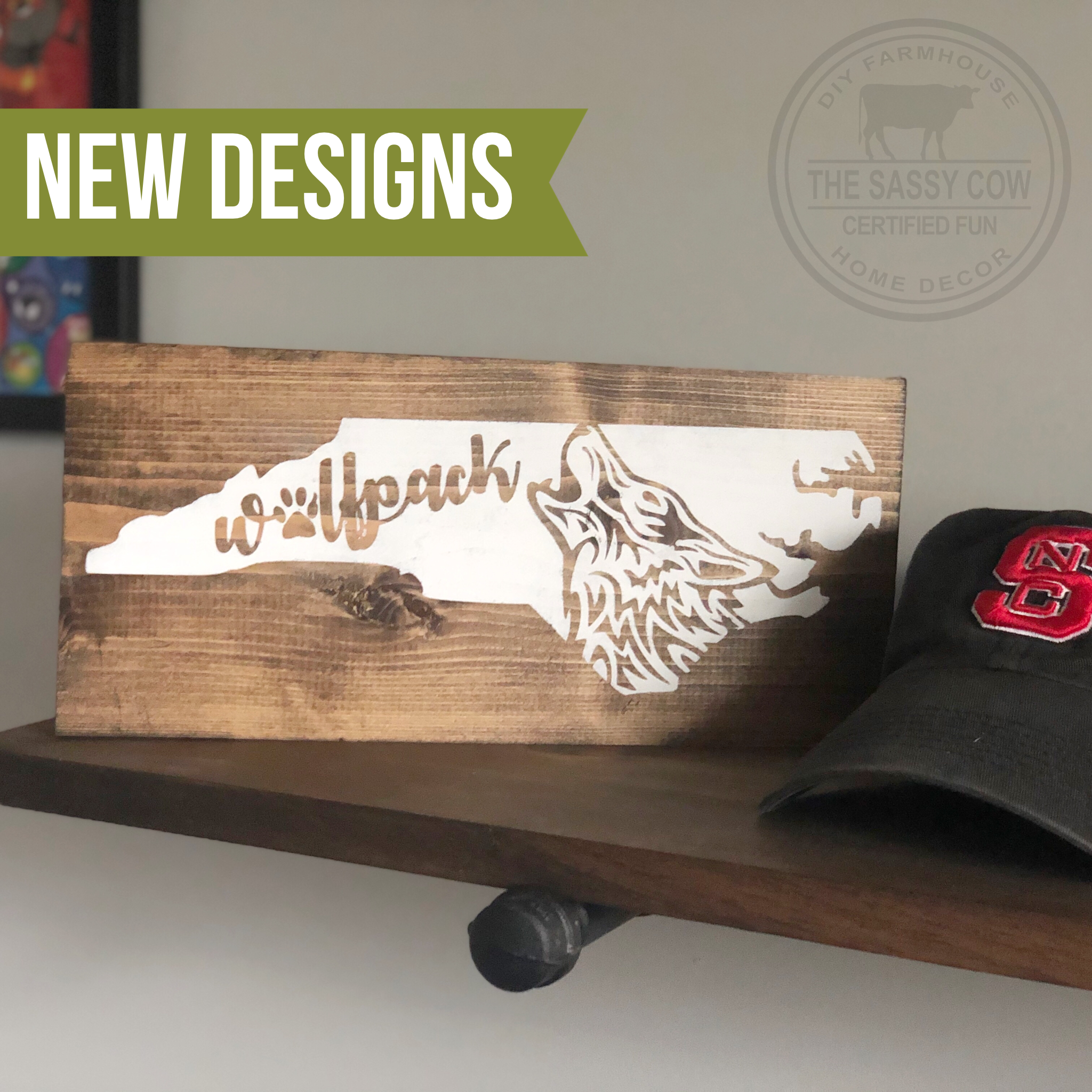 6" X 12" Plank DIY Wood Sign Kit