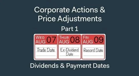 Corporate Actions and Price Adjustments Part 1: Dividends and Payment Dates