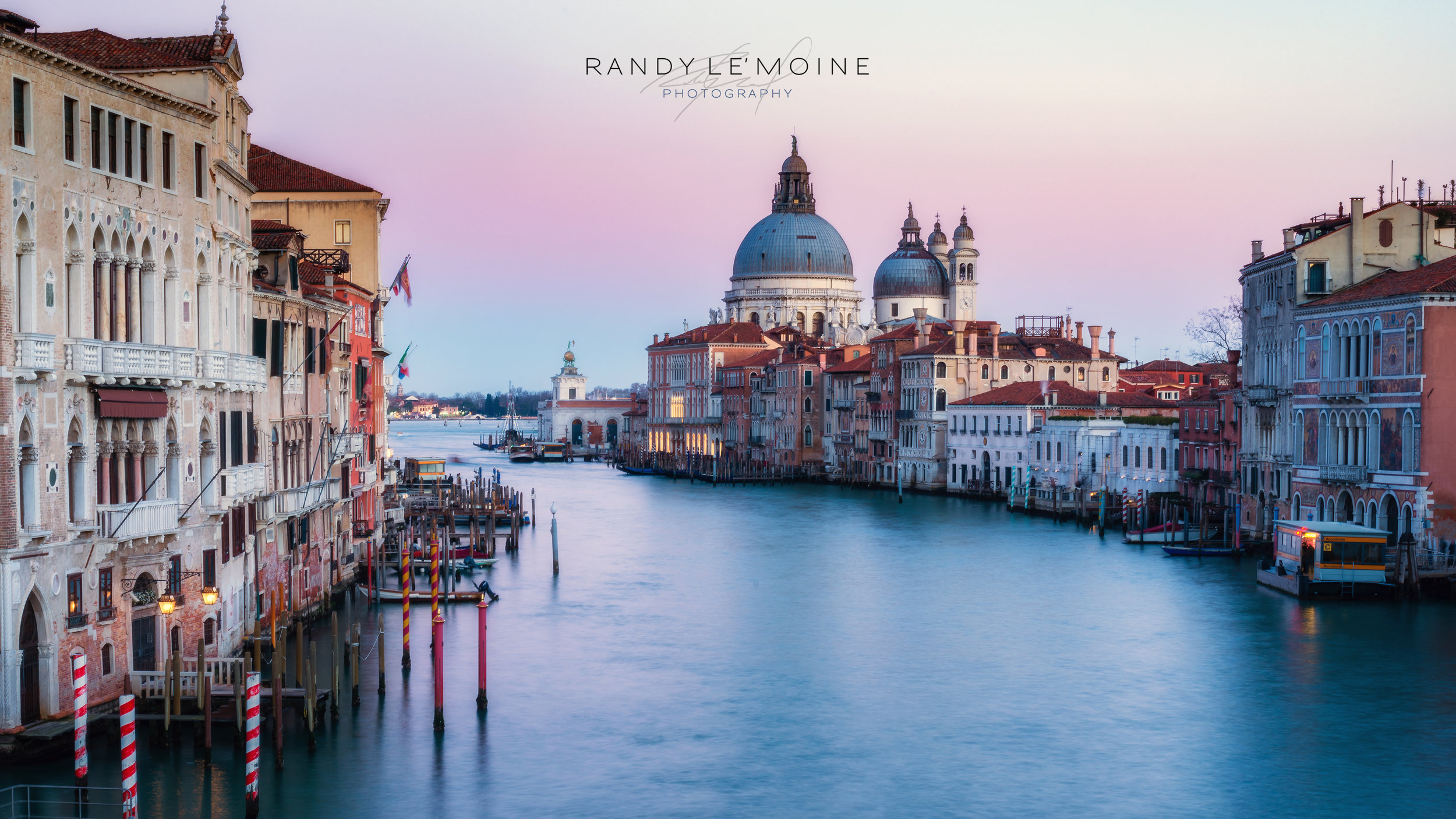 Sunset from Ponte dell'Accademia