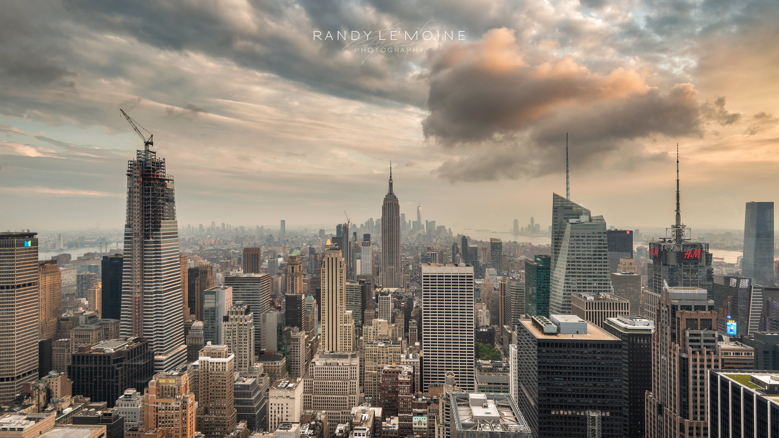 Hazy NYC Sunset