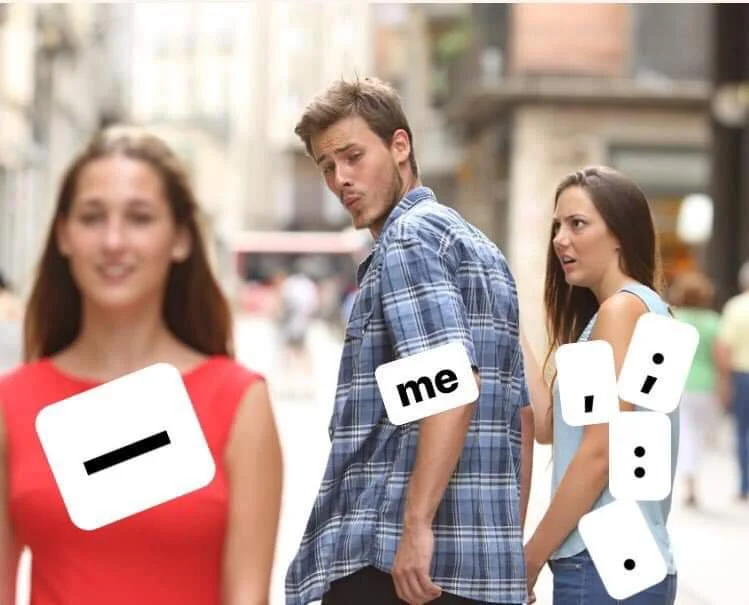 The term ‘meme’ probably comes from the Greek word ‘enthymeme’ which means, roughly: “Communication that requires prior knowledge on behalf of the audience to decode.” Know Your Meme: distracted boyfriend .