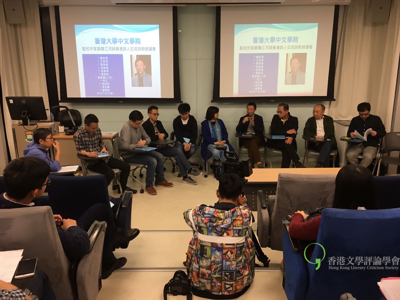 香港詩人談到對時代書寫的看法,作為歐陽江河詩歌理論的回應。.jpg