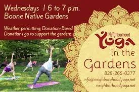 Yoga in the Gardens