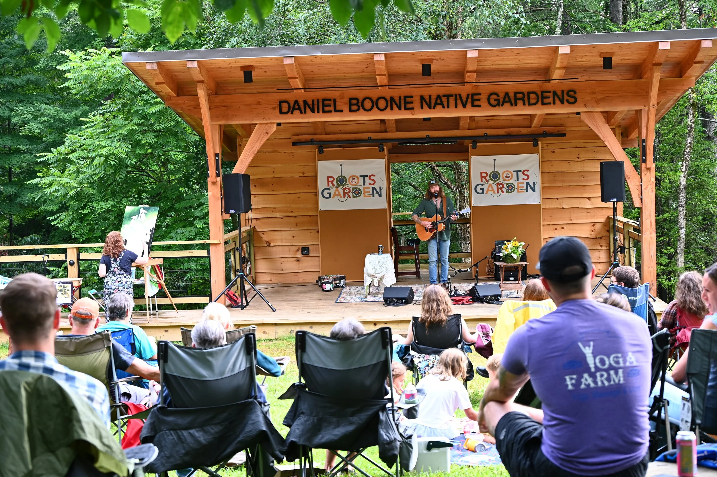 Roots in the Garden summer concert
