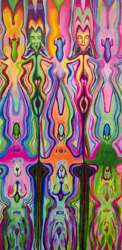 Title: Trip Out WxH: 70cm x 140cm Year: 2014 Price: $1,500