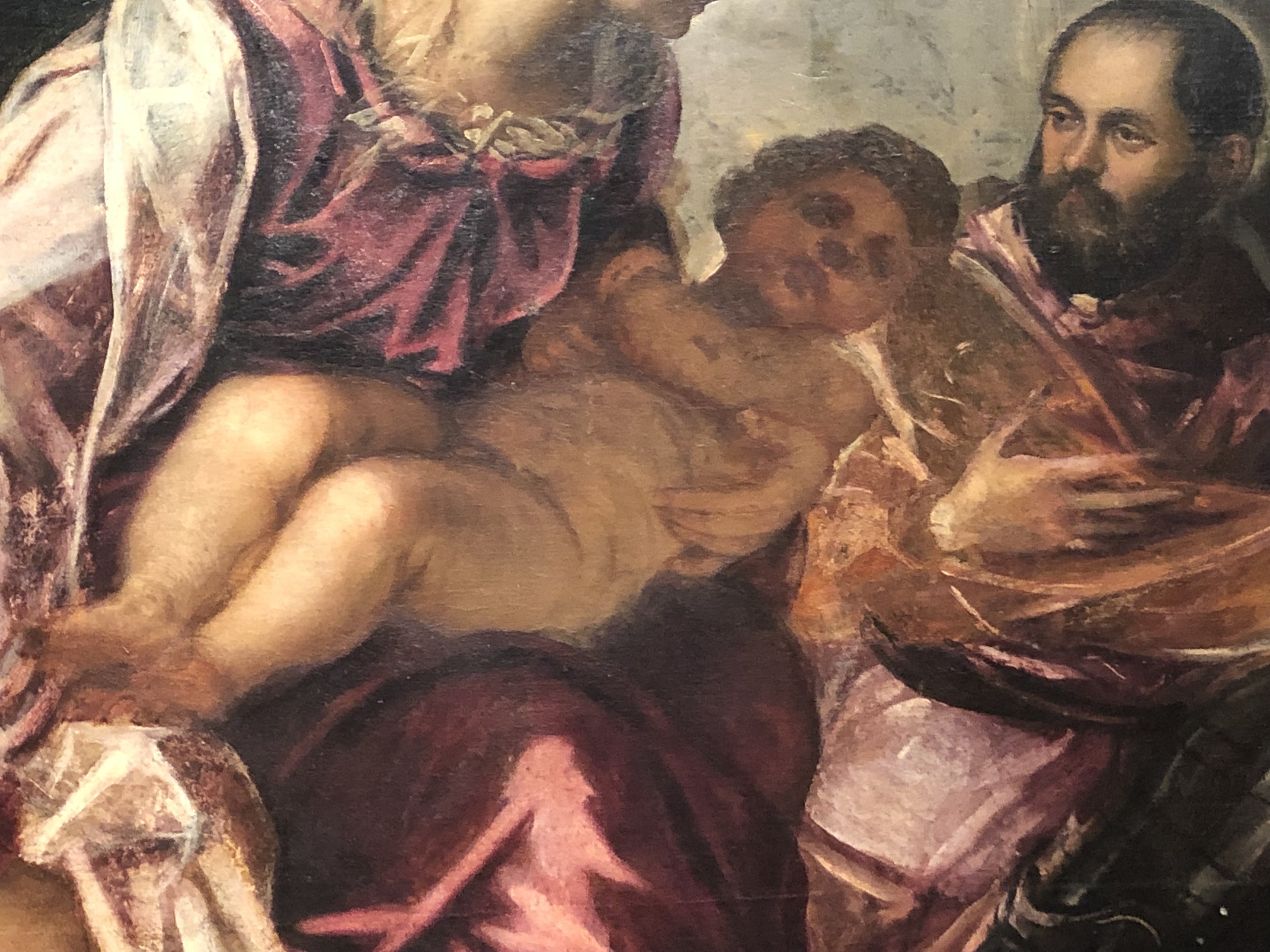 Detail of Madonna of the Treasures
