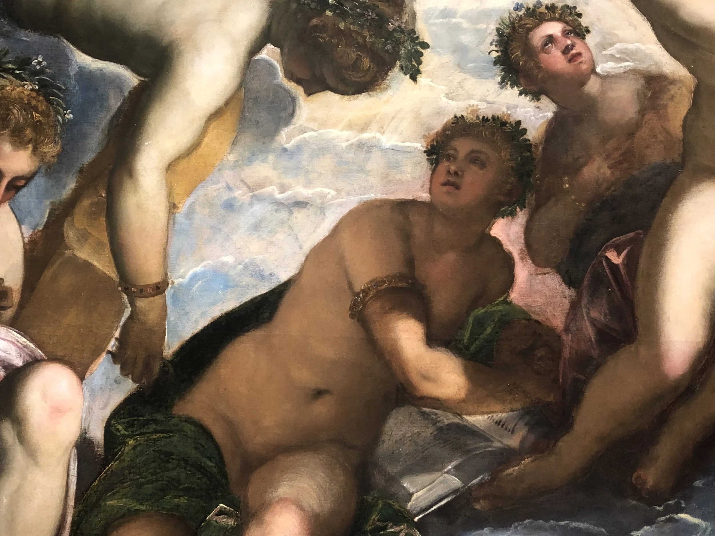 Detail of The Nine Muses