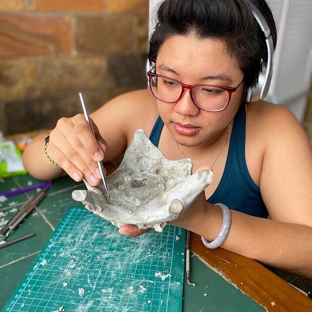 The joy of being able to work on my craft is something I cannot explain. I may not be smiling but there&rsquo;s a rave party going on in me.
:
:
:
#3oddducks #concreteart #concreteartisan #art #artistsoninstagram #arttherapy #artofinstagram #concrete