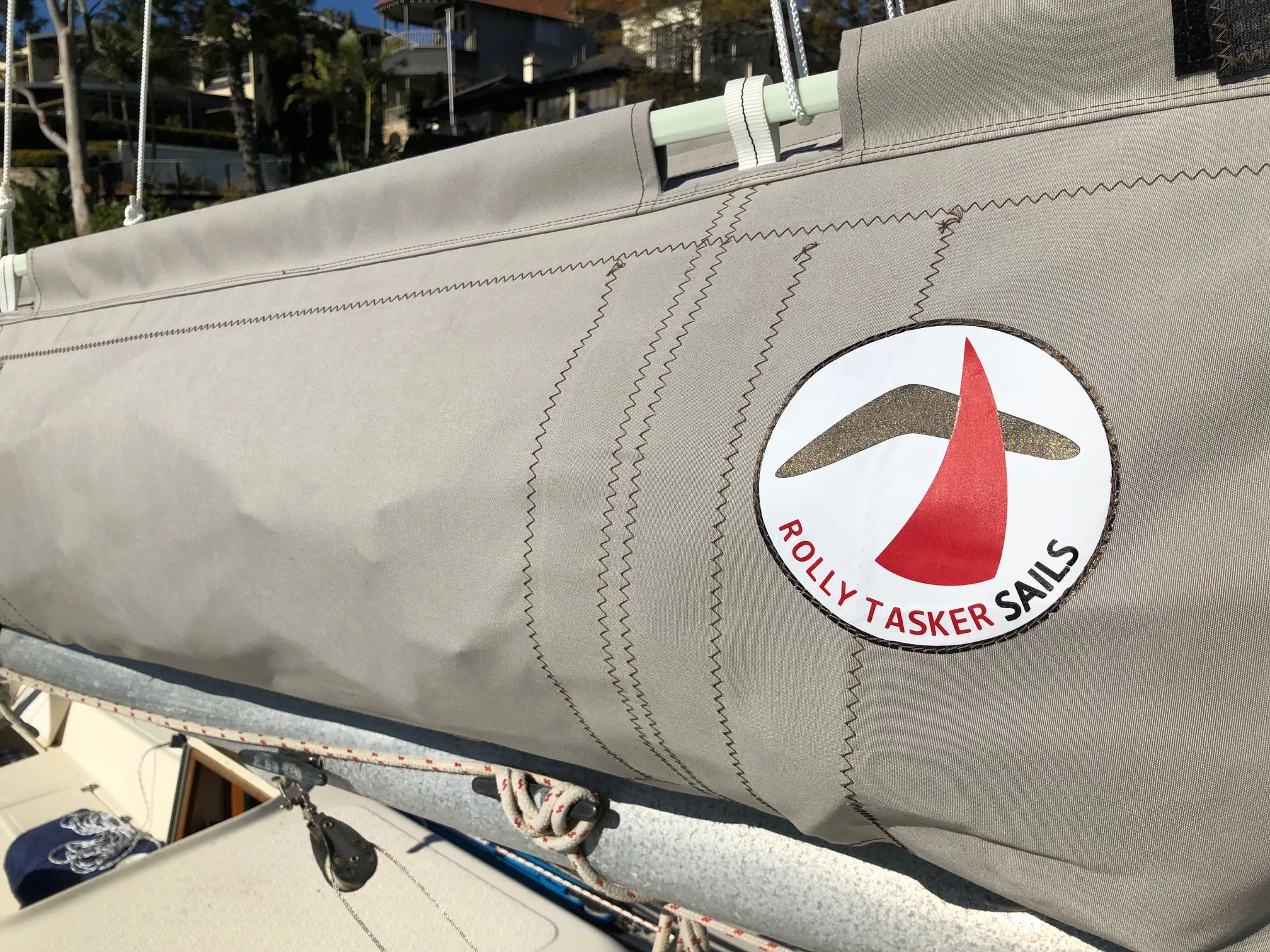 Lazy Jack Boom Bag — Rolly Tasker Sails Australia