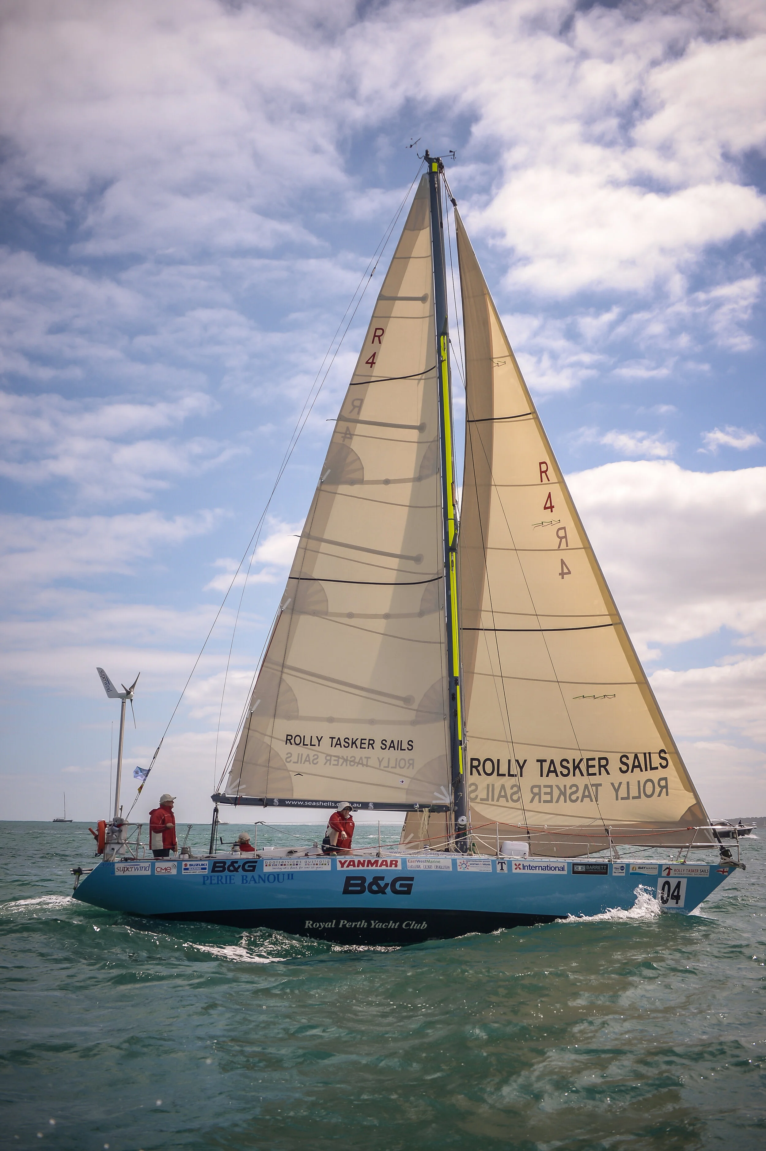 Offshore and Blue Water Sail Cloth — Rolly Tasker Sails Australia