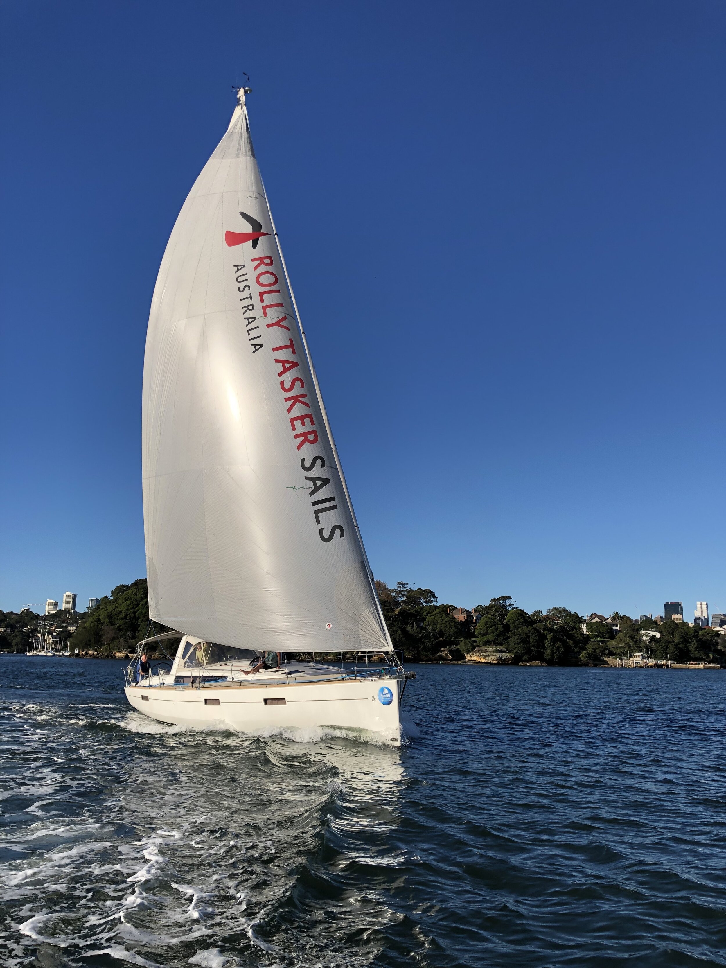 Downwind Sails — Rolly Tasker Sails Australia