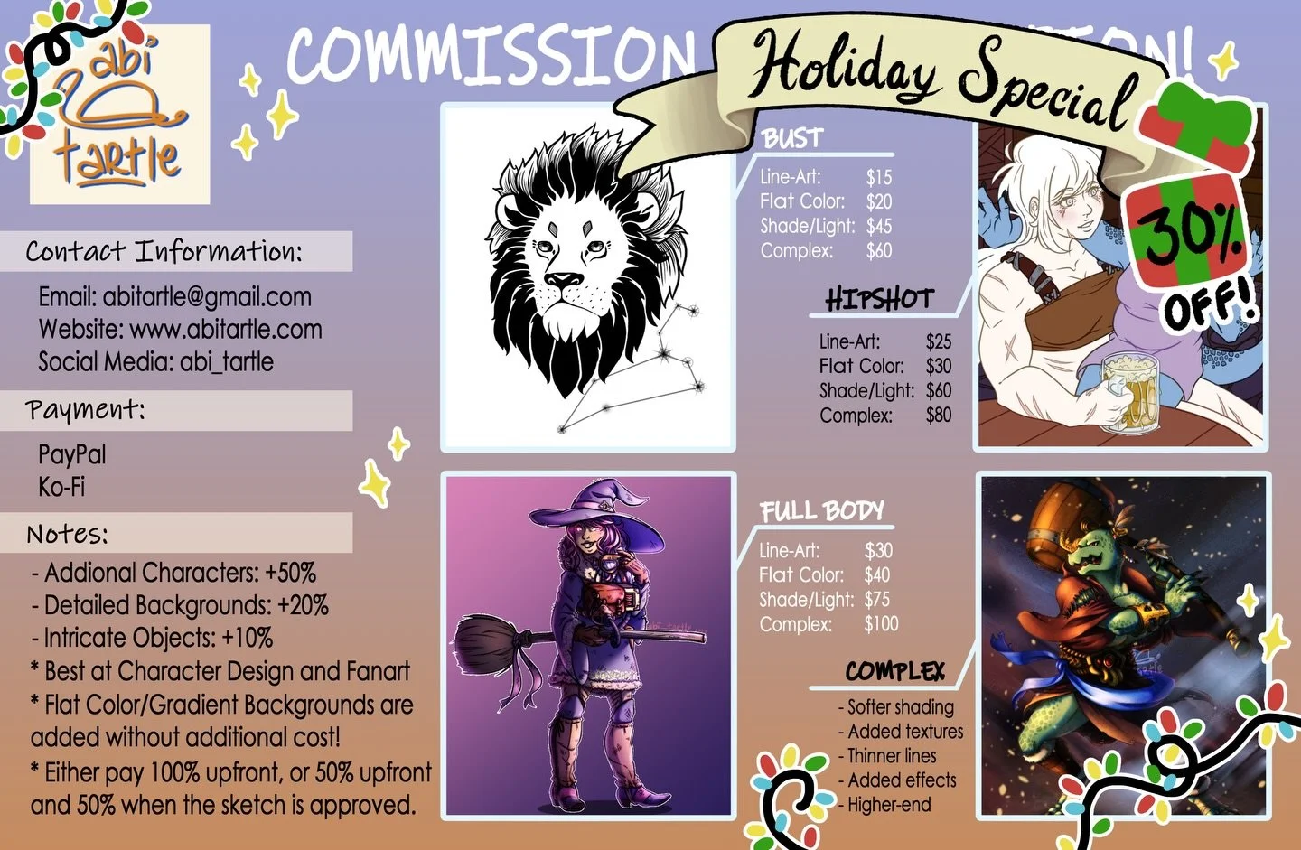 Come one, come all! From now until Jan 10th 2026, I&rsquo;m having a sale on my commissions! Interested? Feel free to DM me! 

🎨 #art #commissions #commissionsopen #artwork #characterdesign #characterillustration #ocart #ocartist