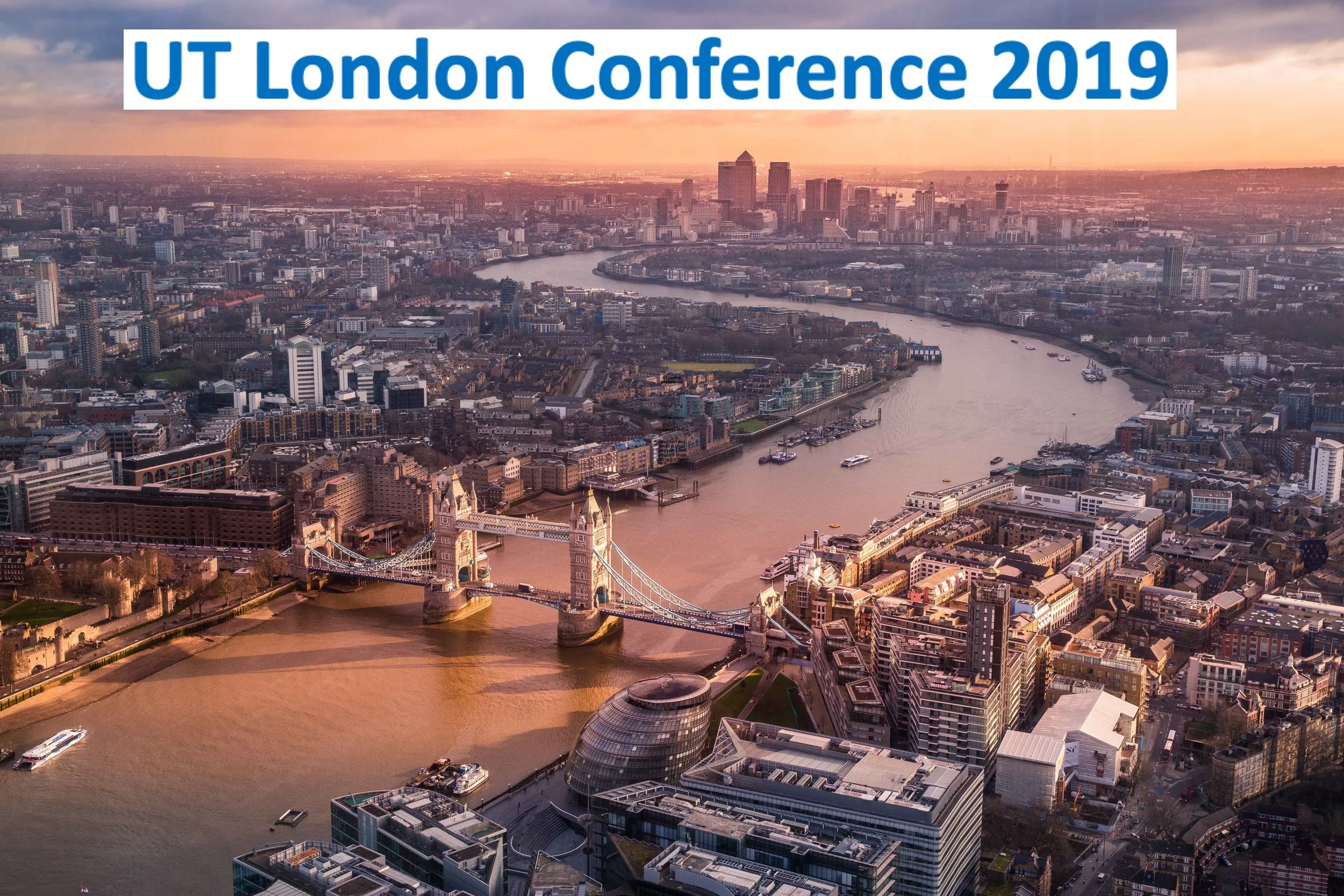 Agenda for the UT London Conference 3.-5. April