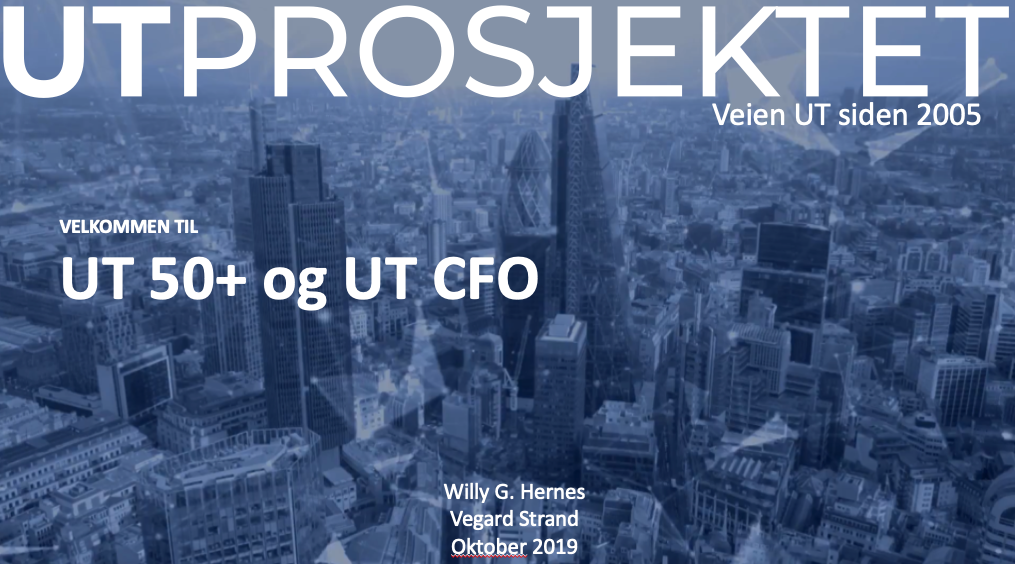 UT 50+ og UT CFO avholdt på Pirsenteret i oktober