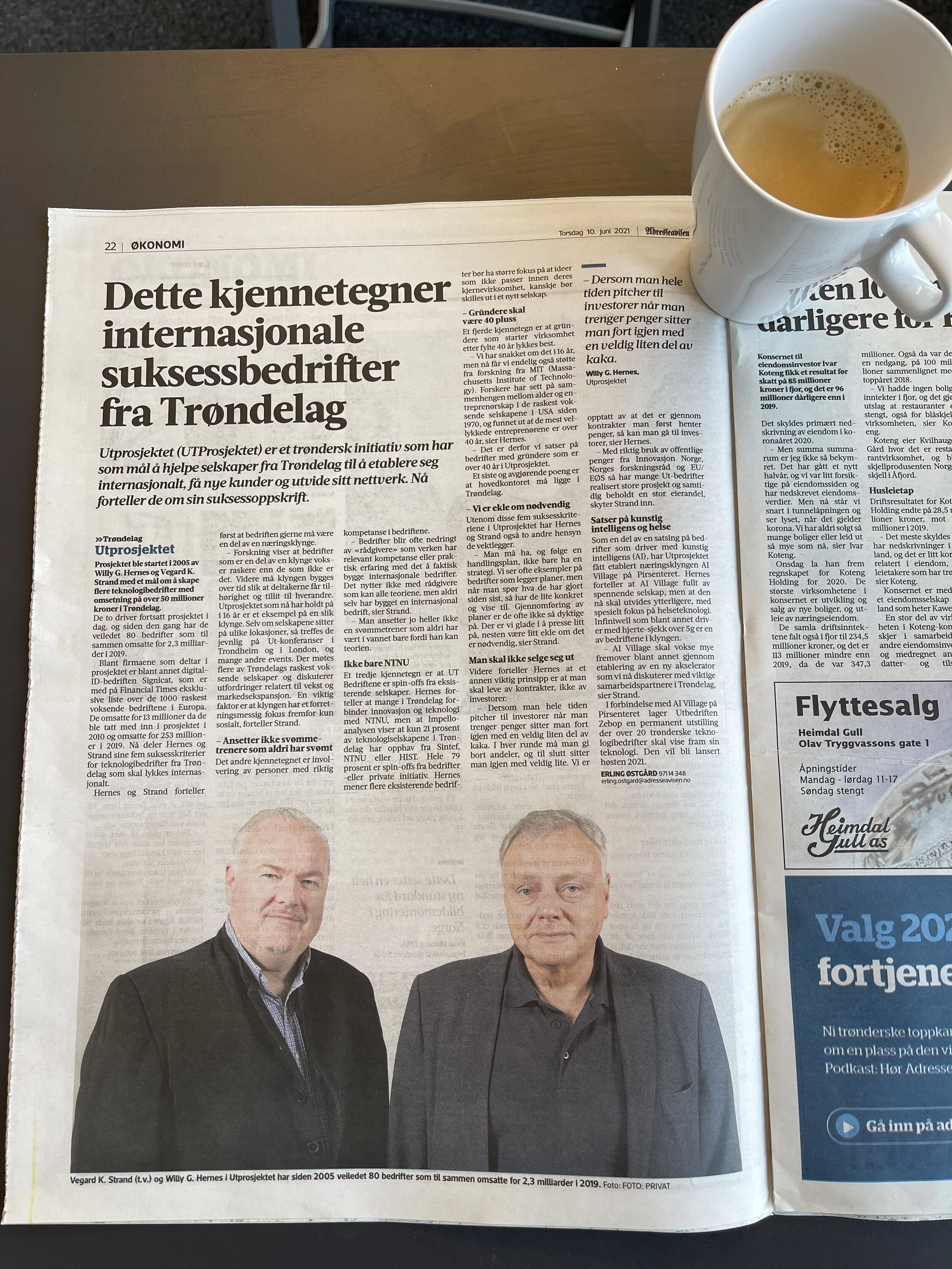 Adresseavisen / MN24: Dette kjennetegner internasjonale suksessbedrifter i Trøndelag