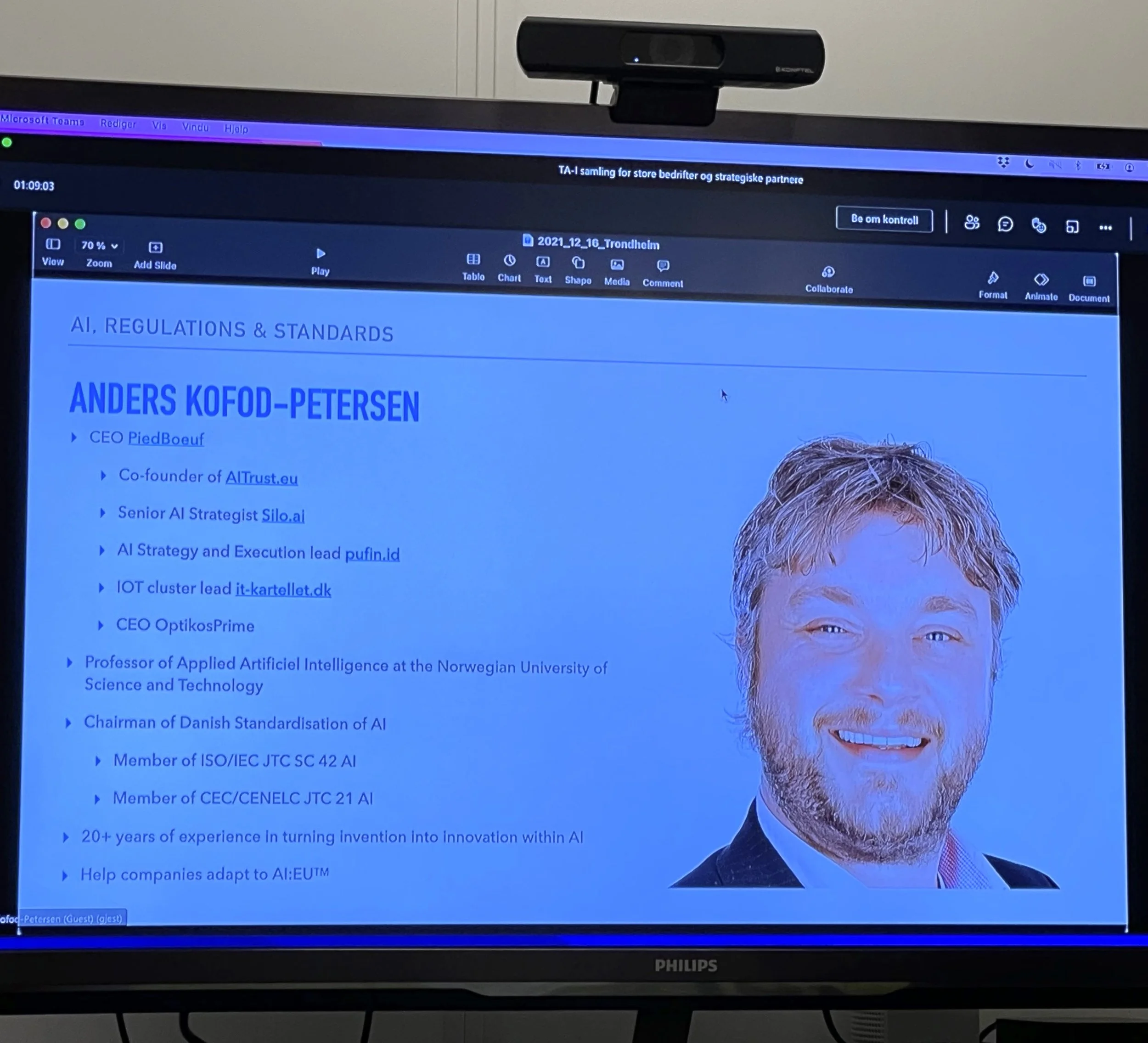 TA-I samling store bedrifter og strategiske partnere
