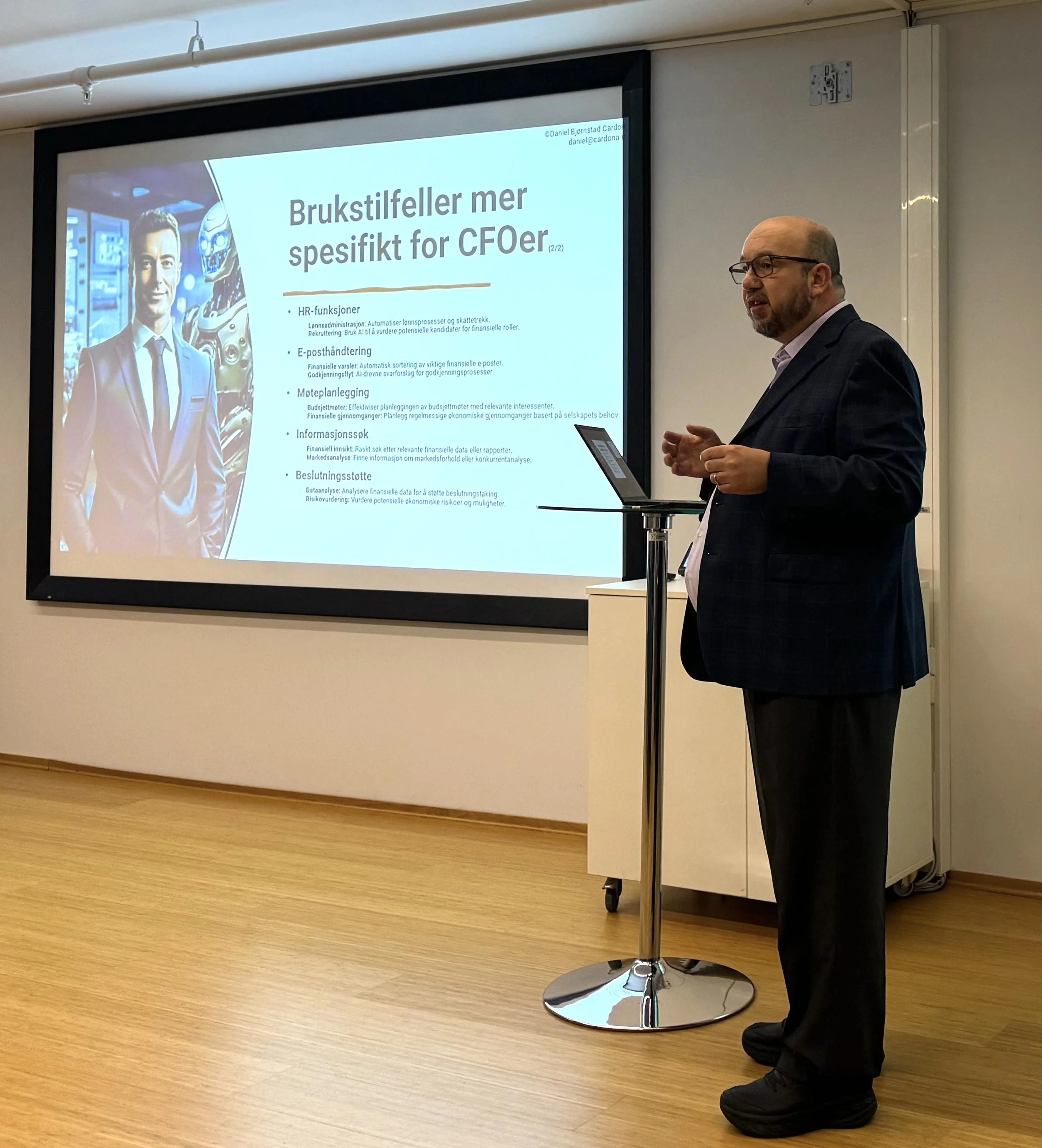 UT CFO - Internasjonal rekruttering og AI for CFO'er