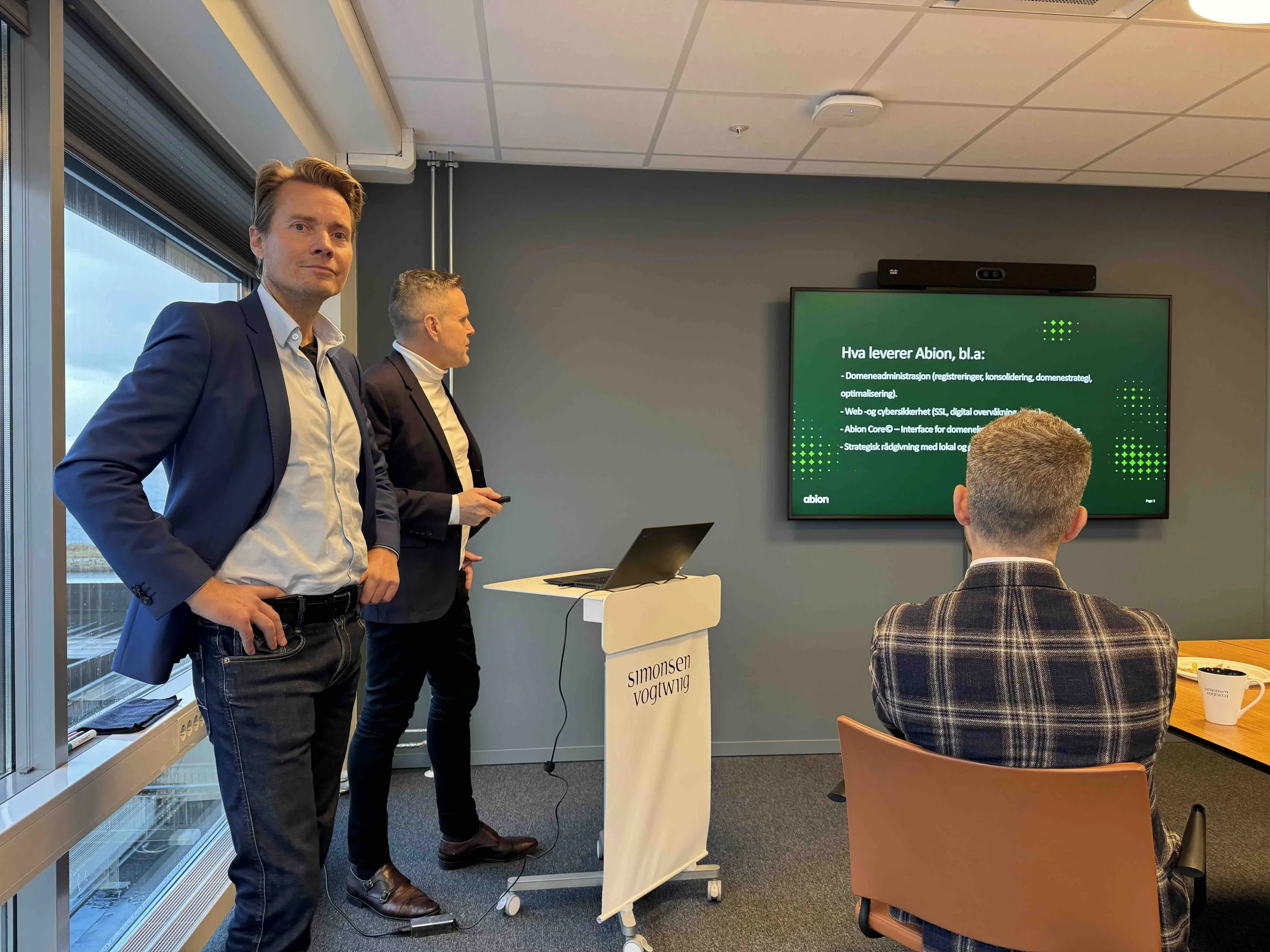 Kjetil Heggenhougen og Andreas Dullum (Abion)