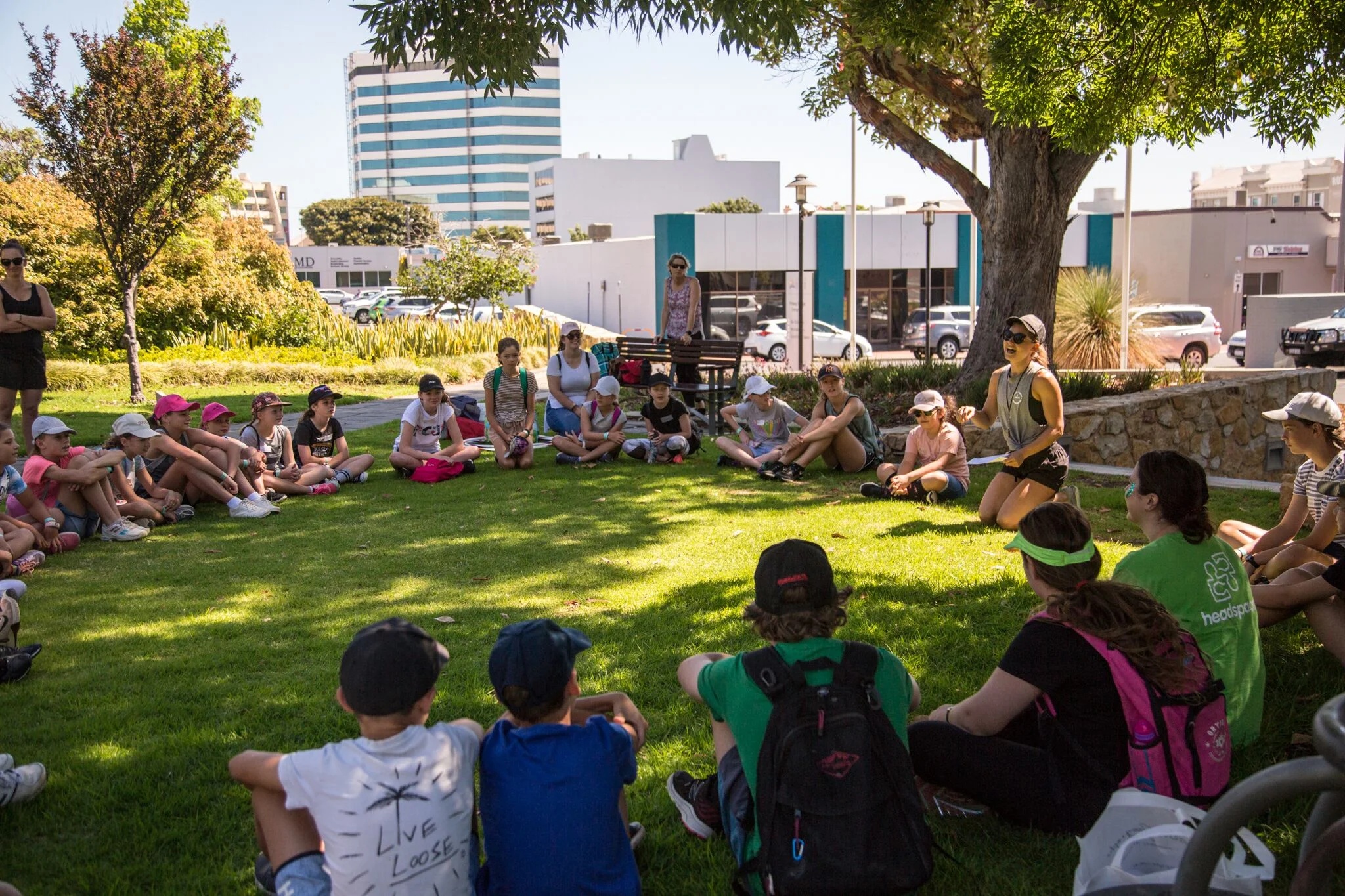 The Happywhenfit AmazeTeen Race - an opportunity to connect and have fun around healthy values.