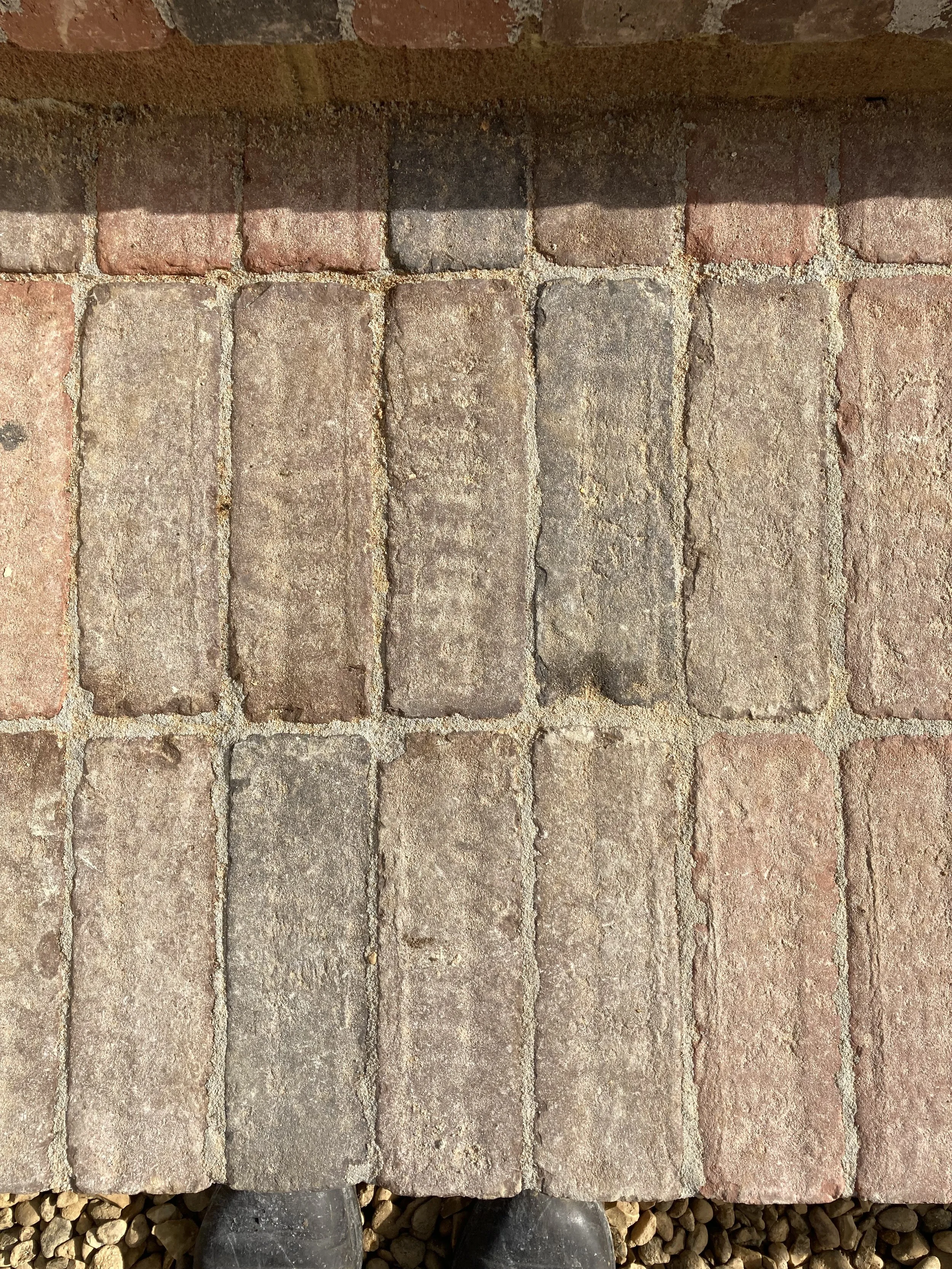 Clay pavers