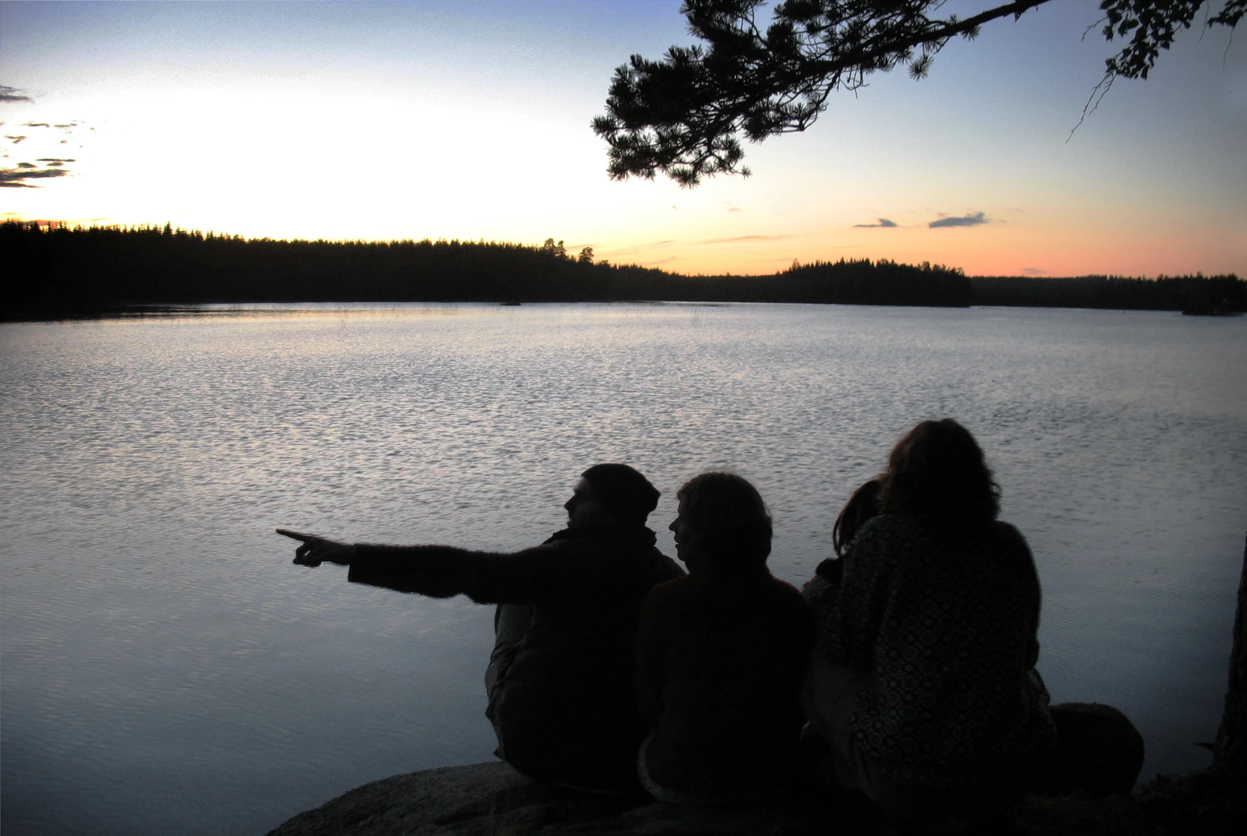 By the lake… Photo: Mikaela Larm