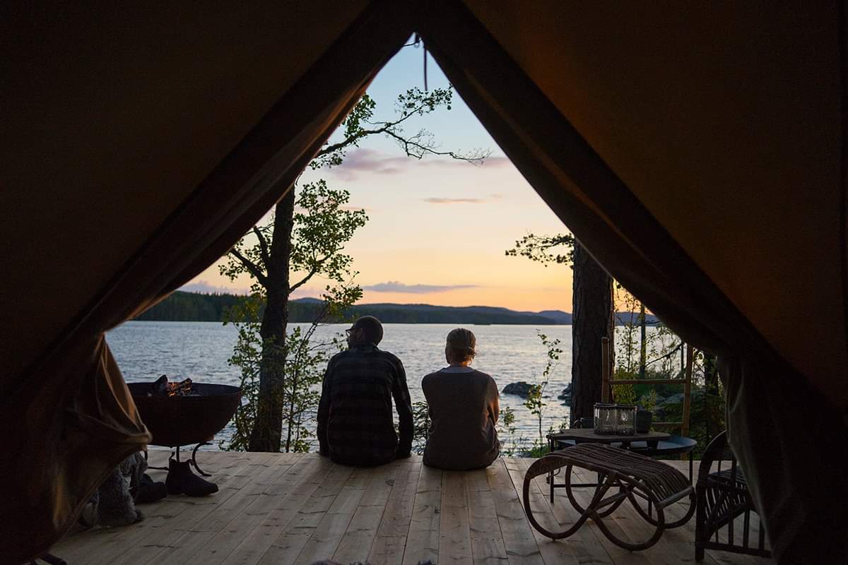 Korså Forest Camp — WildSweden wildlife adventures in Sweden