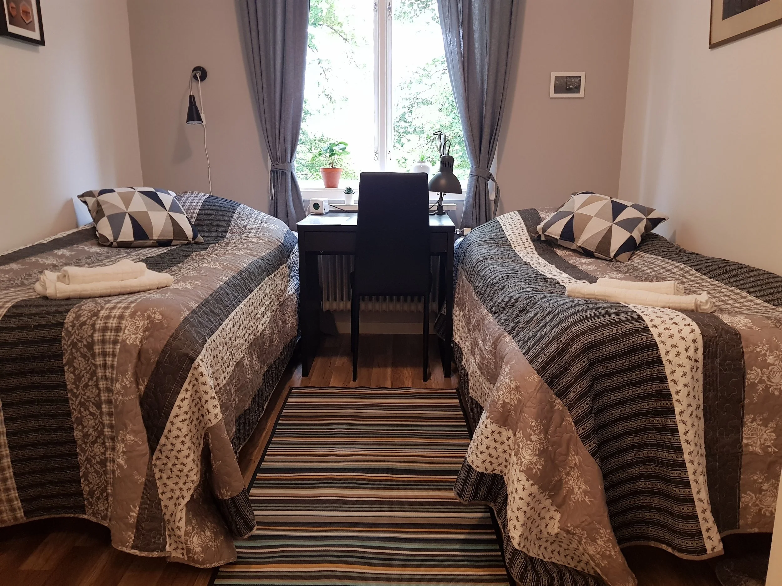 A comfortable place to stay with walking distance from Skinnskatteberg station.