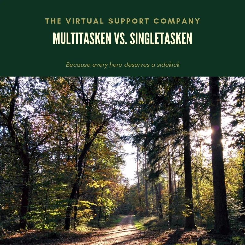 Multitasken vs. singletasken