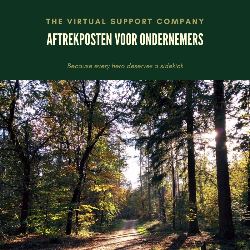 Aftrekposten voor ondernemers