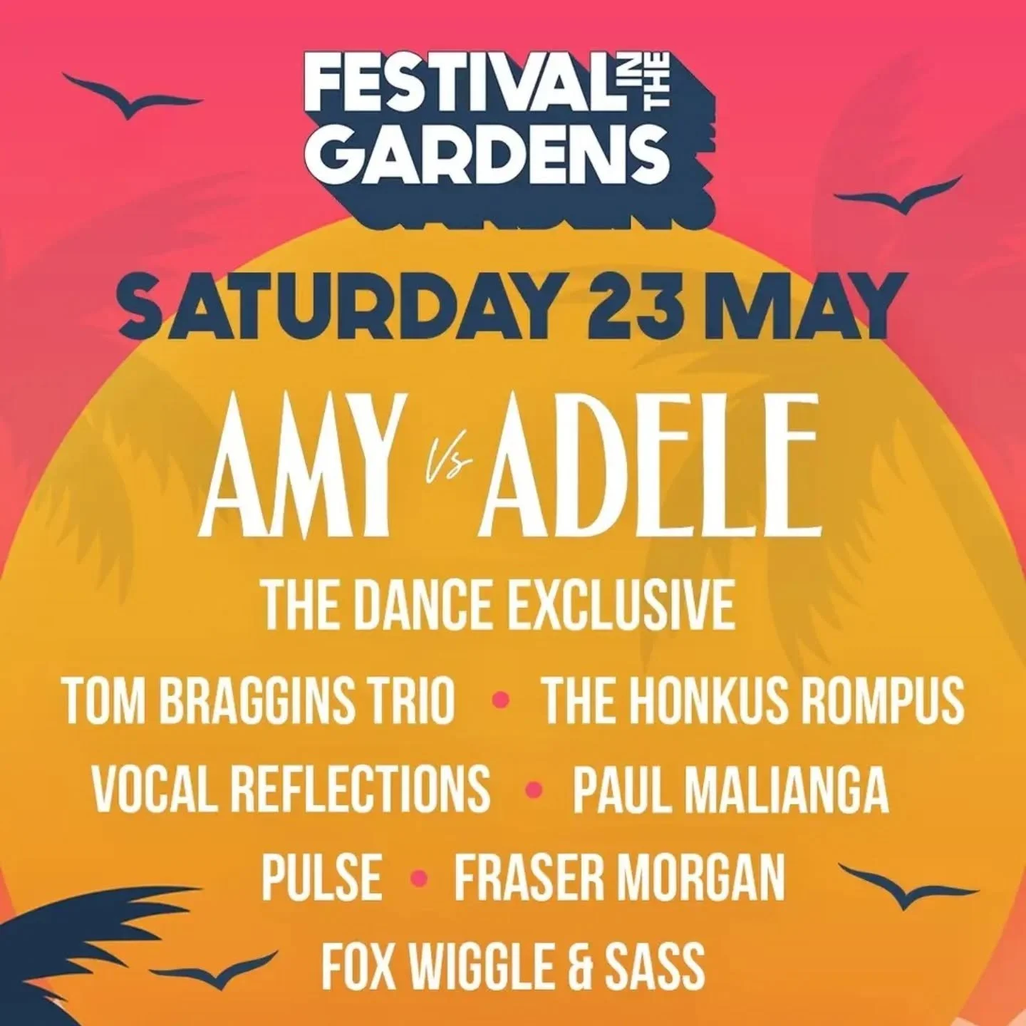 RUN DON'T WALK

Tickets to @festivalinthegardens are live now!!