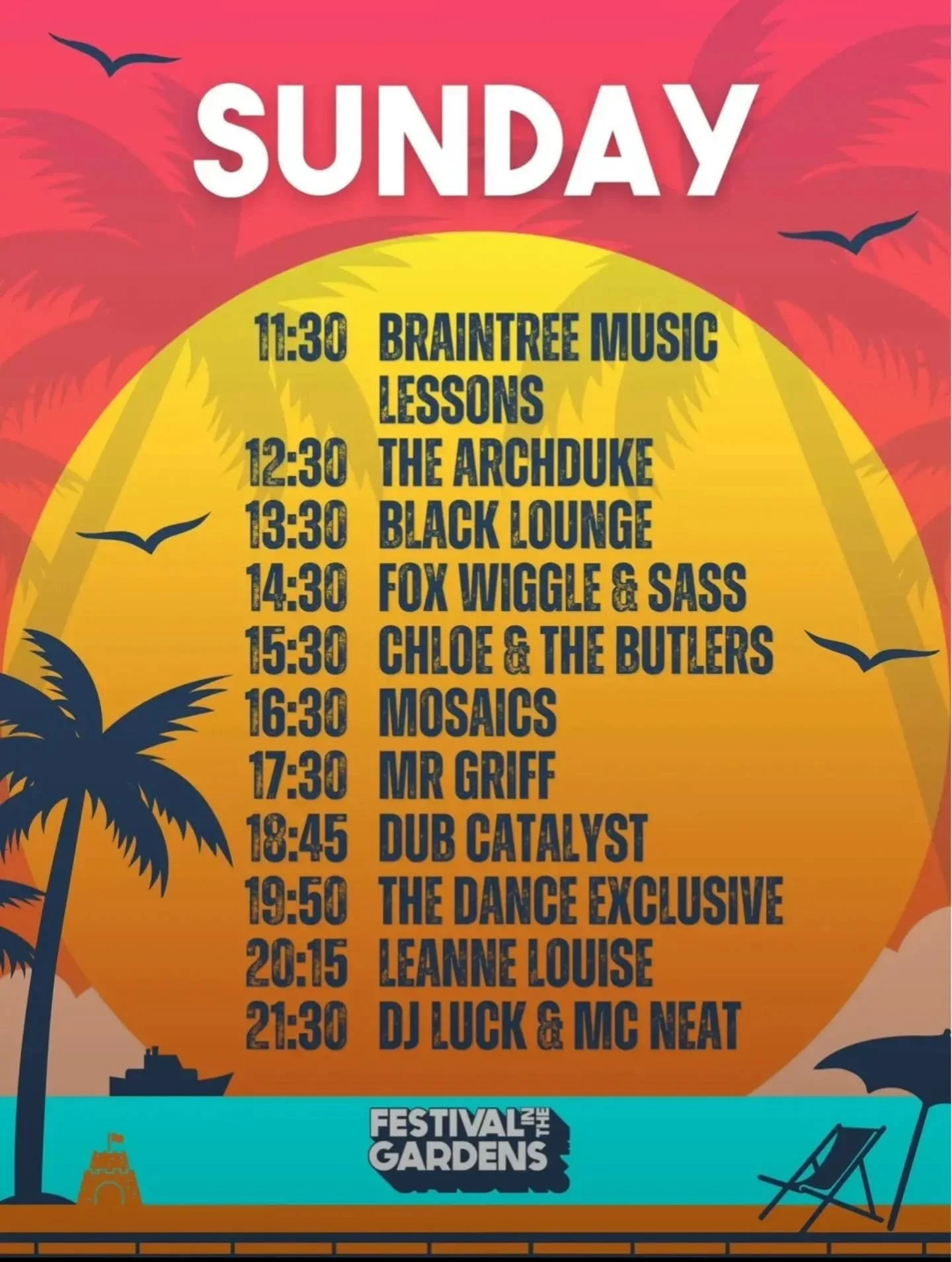 See you at @festivalinthegardens on Sunday, you beauties!