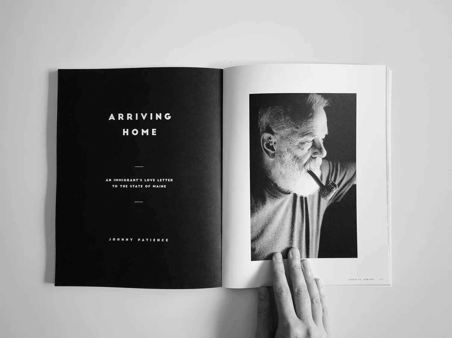 Blog "Arriving Home" featured in MTW Magazine — Johnny Patience