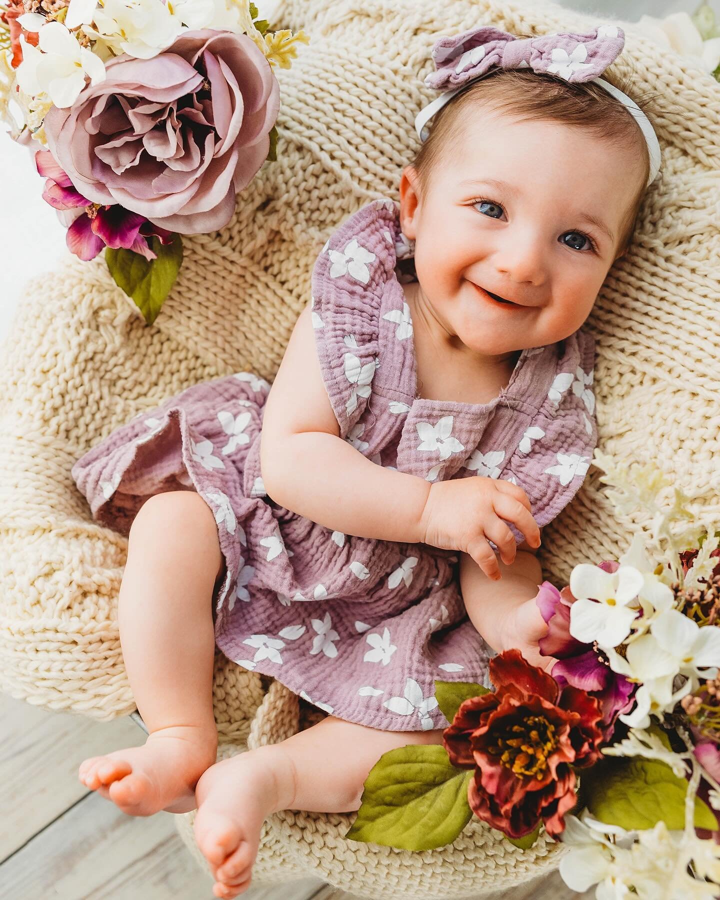 life is so much more beautiful now that we have you. 💜 sweet vi we love you always &amp; forever. 🤍 #baby #love #6monthsold #beautiful #kellysamiaphotography #canonr6 #purple #perfect #kellysamiaphoto #joyful #viral #happiness @nick_loch