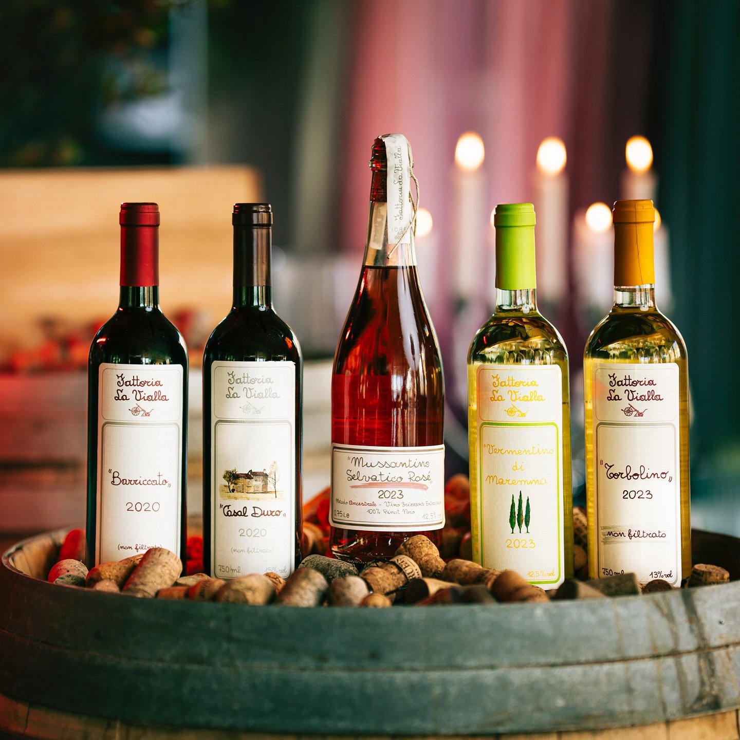 Ni har v&auml;l inte missat dessa godingar fr&aring;n @fattorialavialla i vinlistan 🍷🥂